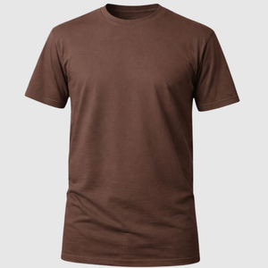 Camiseta 100% algodão 30.1 Premium - Marrom