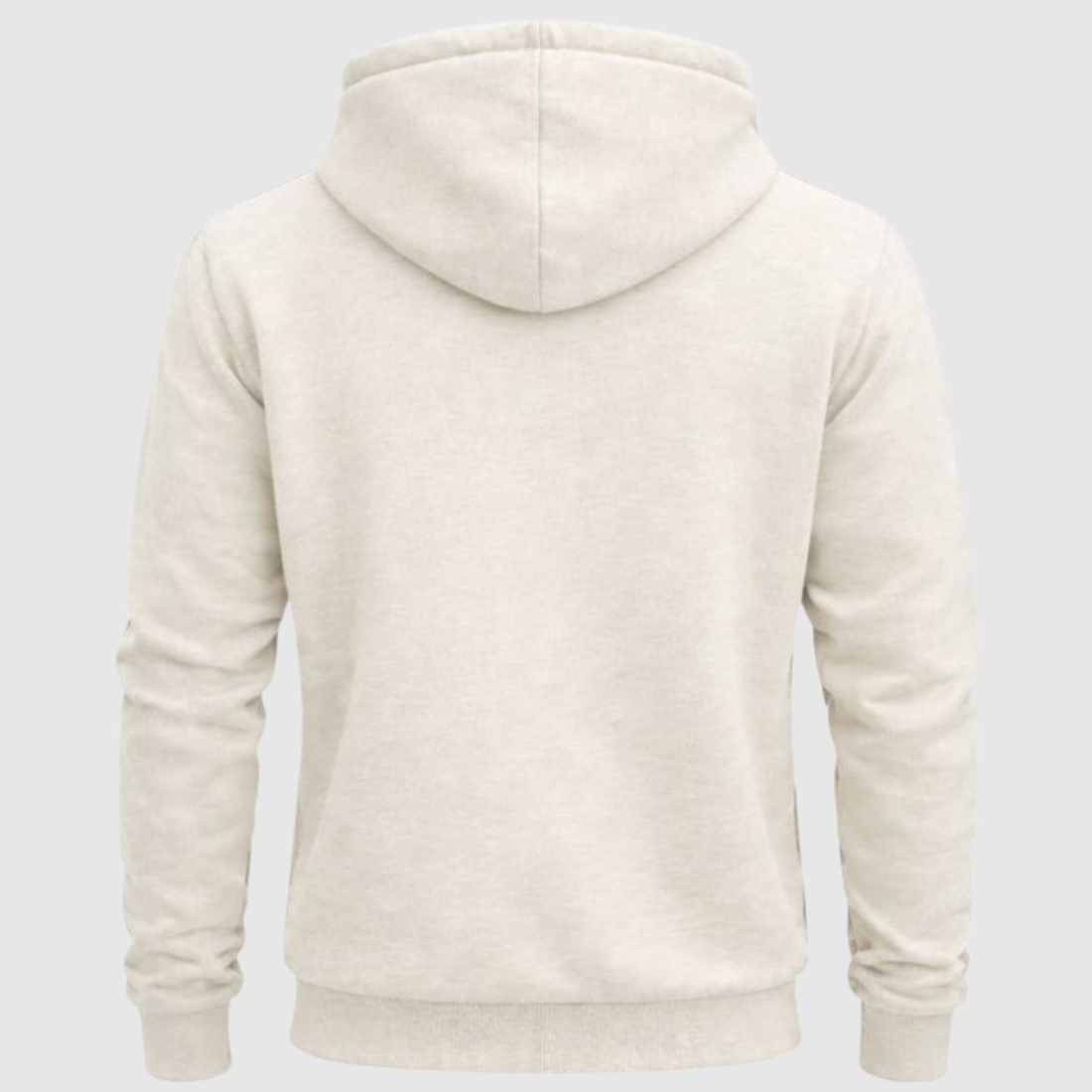 Blusa Moletom Canguru Premium - Off-White