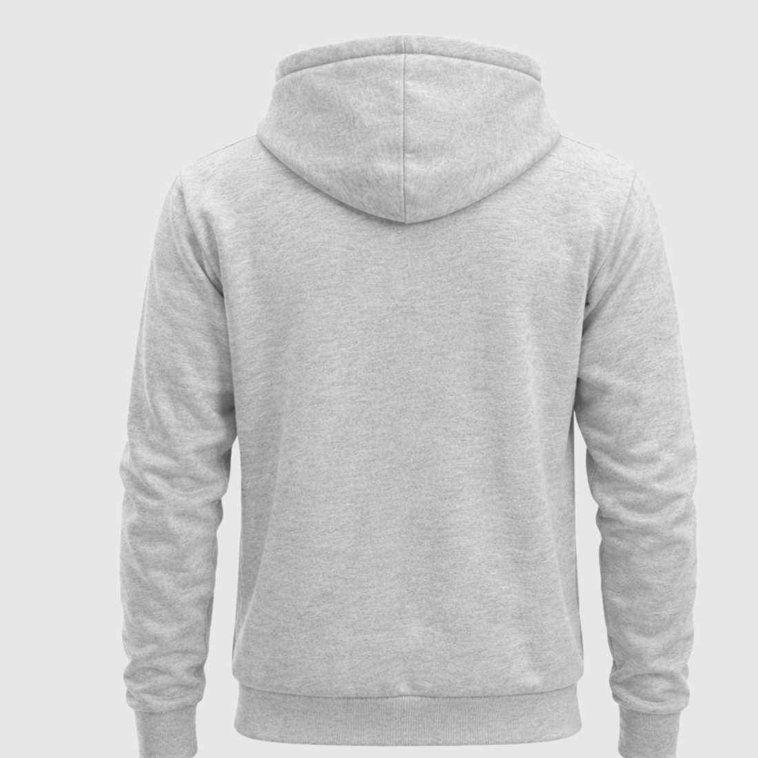 Blusa Moletom Canguru Premium - Cinza Mescla