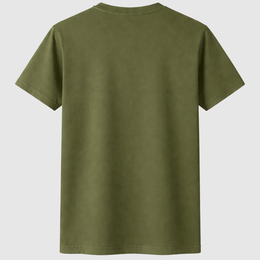 Camiseta Malha Peruana Premium - Verde Militar