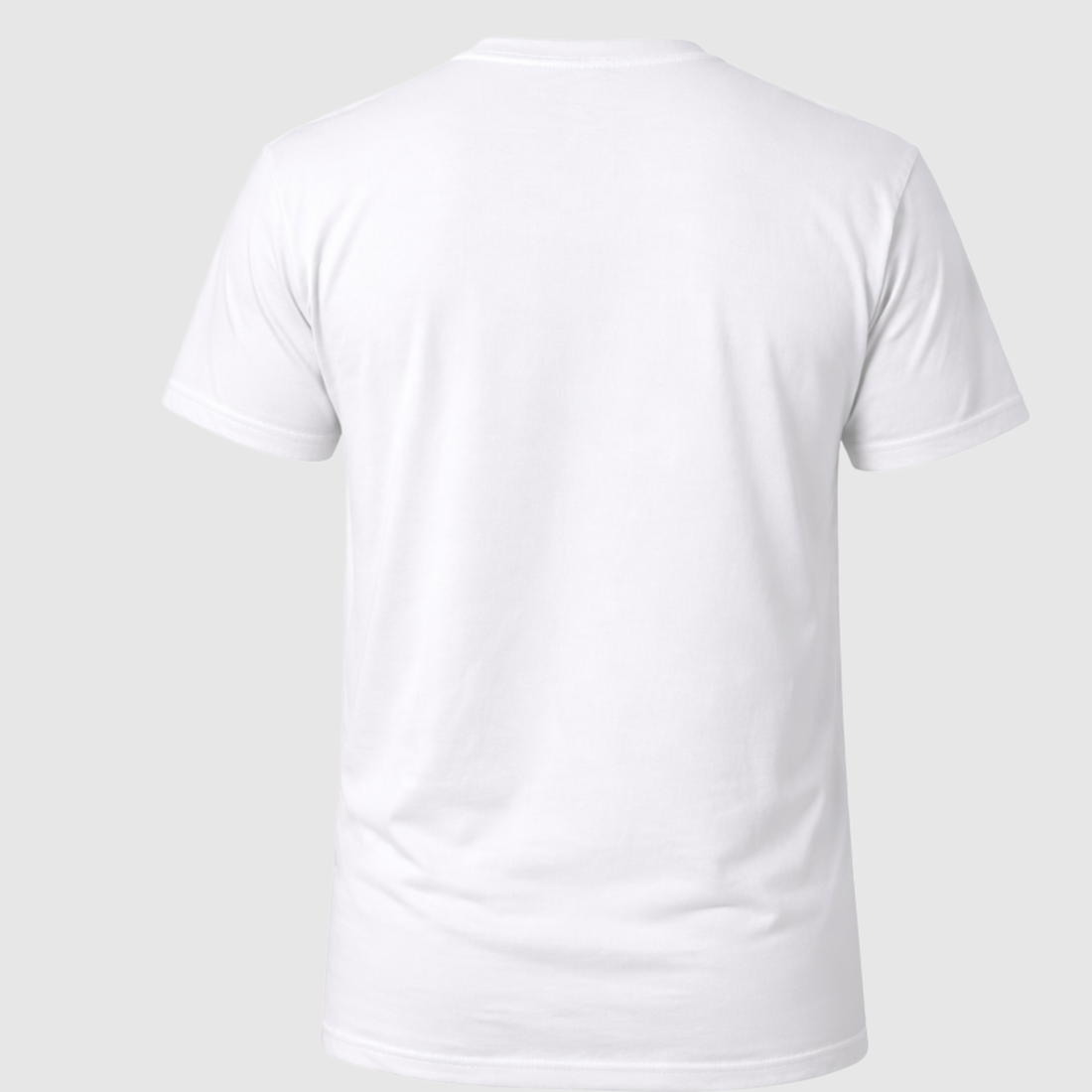 Camiseta 100% algodão 30.1 Premium- Branco