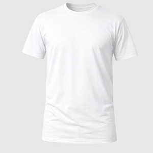 Camiseta 100% algodão 30.1 Plus Size - Branco