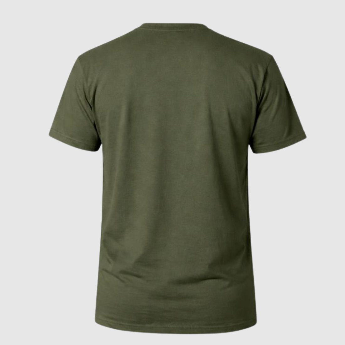 Camiseta 100% algodão 30.1 Premium - Verde Militar