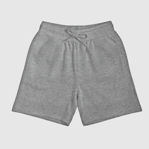 Bermuda Moletom Premium - Cinza