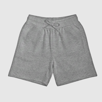 Bermuda Moletom Premium - Cinza