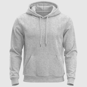 Blusa Moletom Canguru Premium - Cinza Mescla