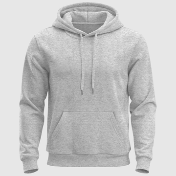 Blusa Moletom Canguru Premium - Cinza Mescla