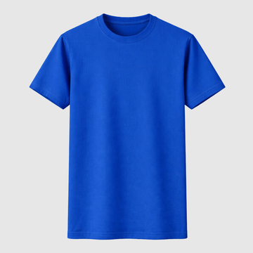 Camiseta Malha Peruana Premium - Azul Royal