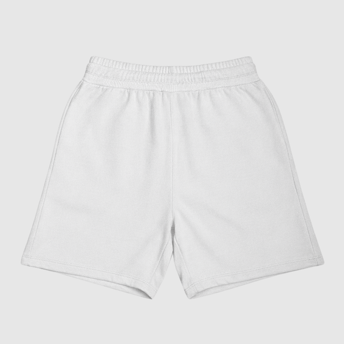 Bermuda Moletom Premium - Branco