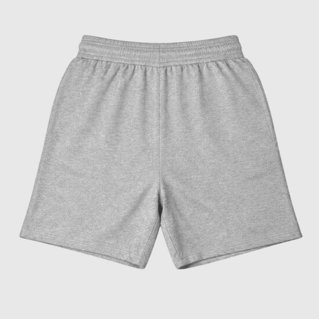 Bermuda Moletom Premium - Cinza