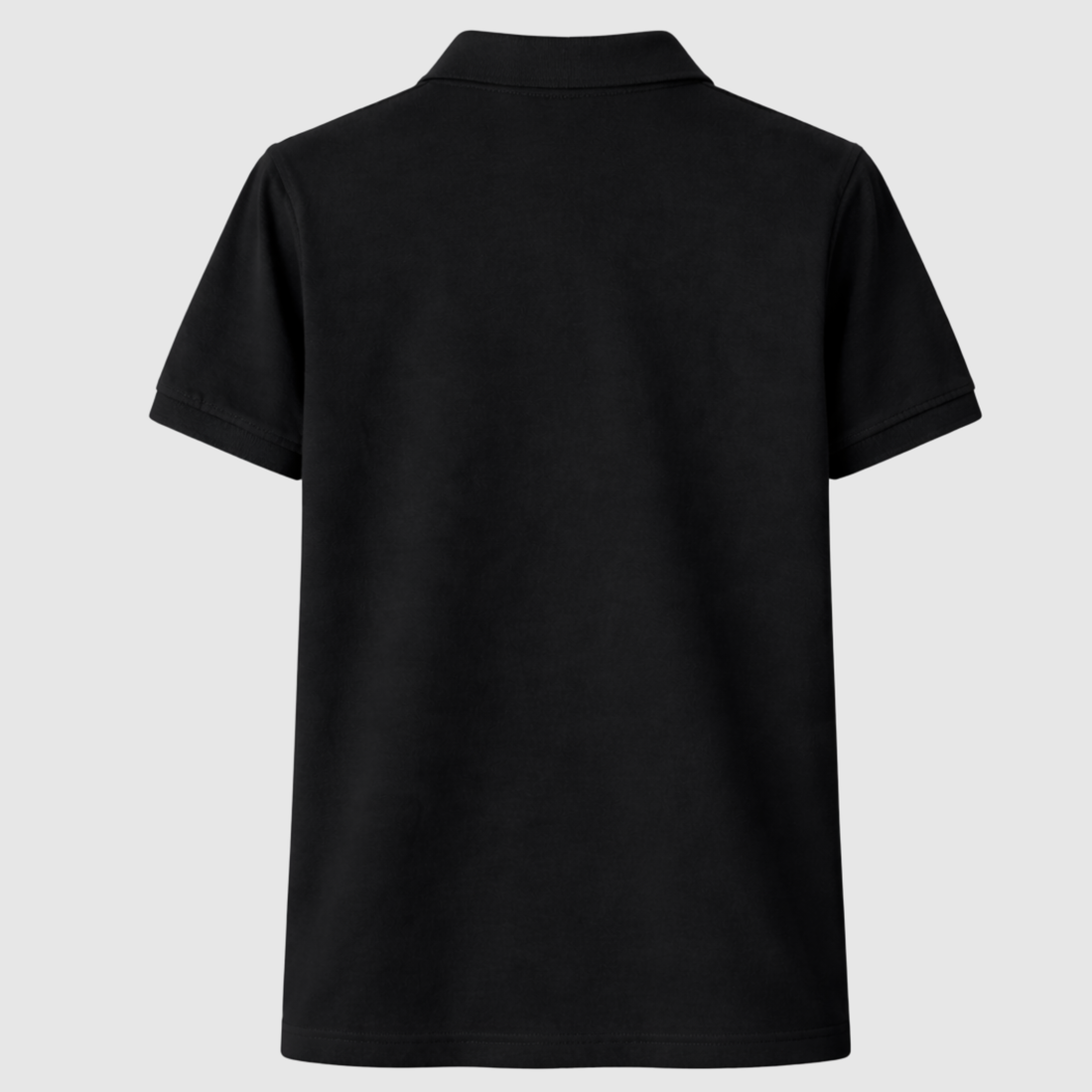 Camiseta Gola Polo Unissex - Preto
